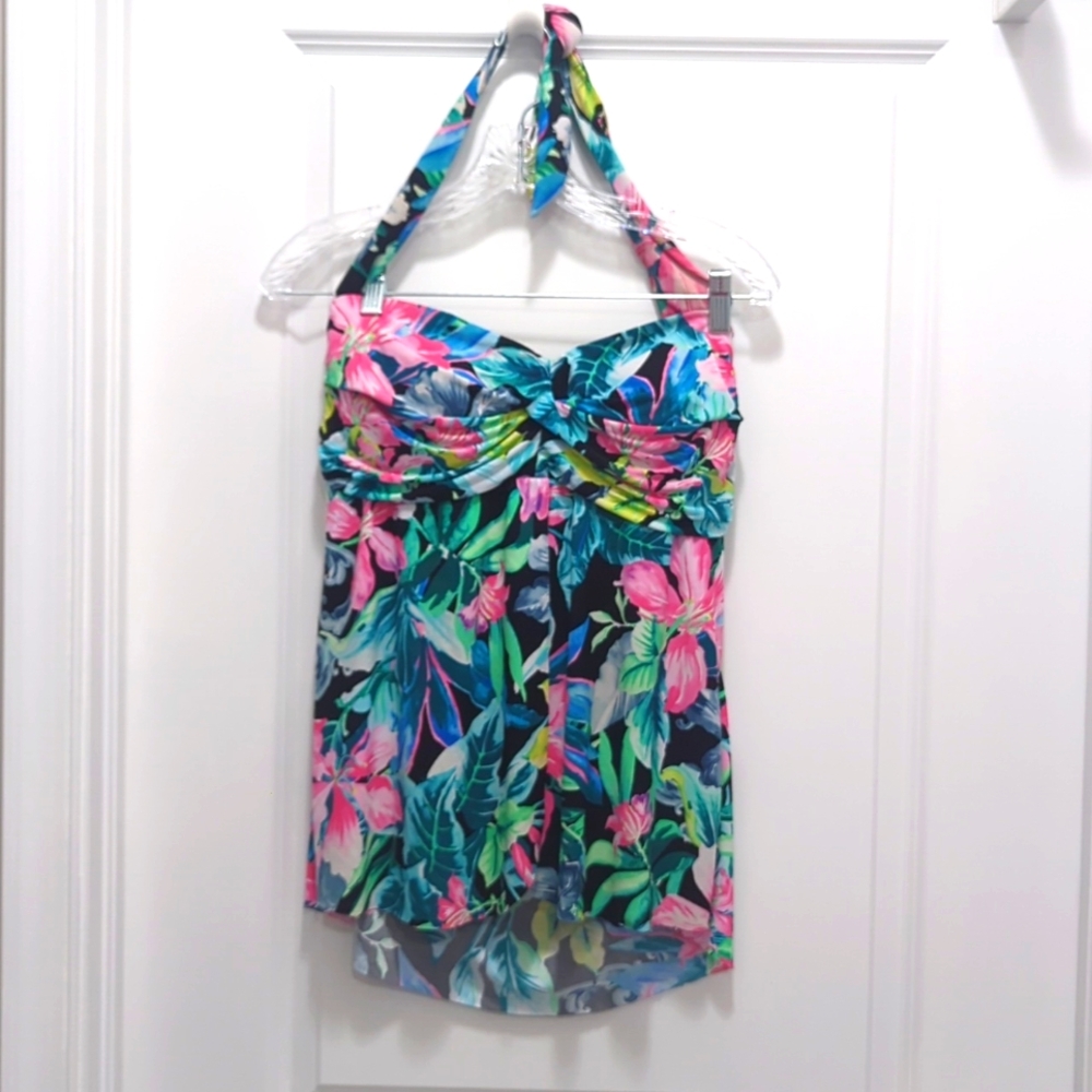Beautiful floral swim top
